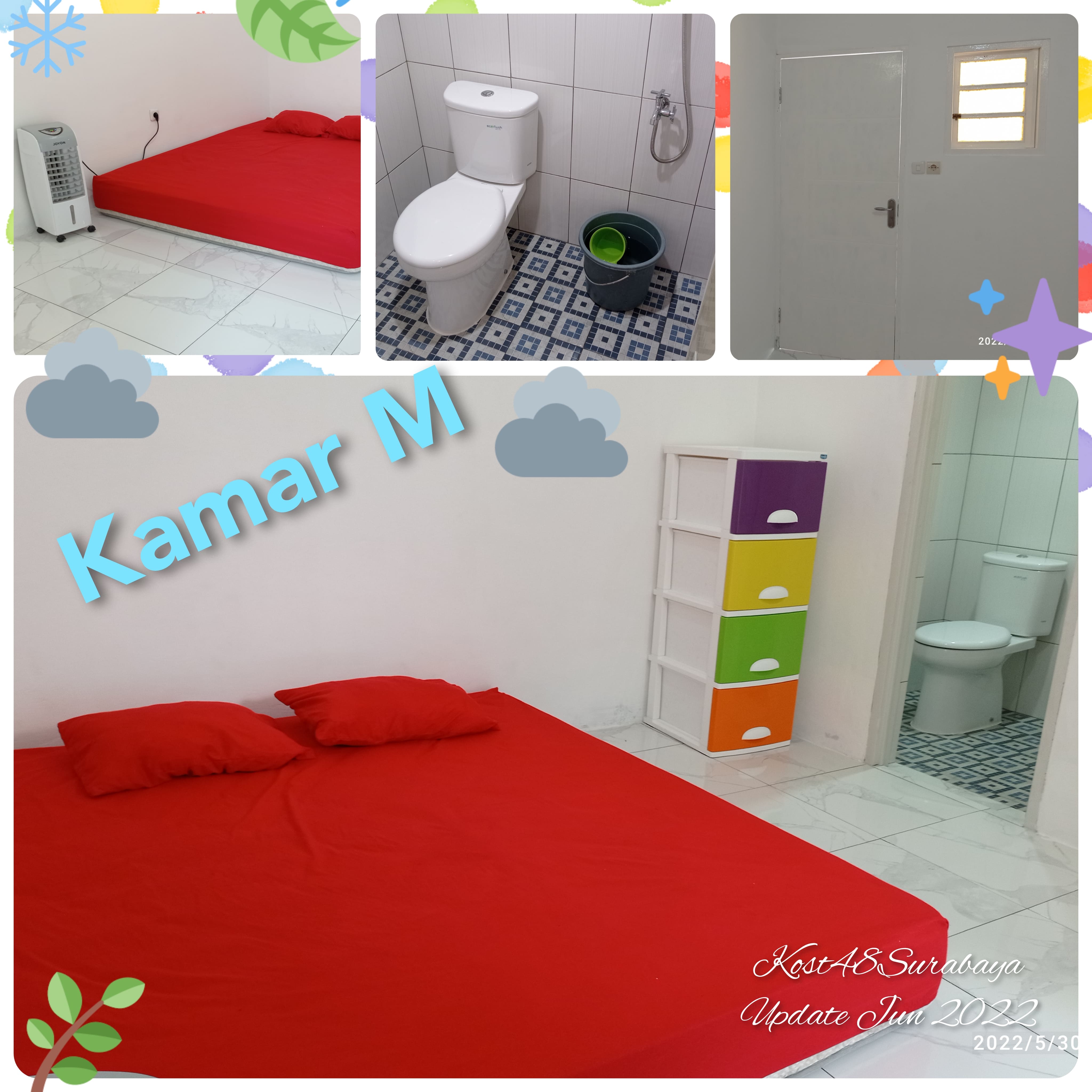 Foto Kamar M (Superior or Economy Room)  Kost Surabaya